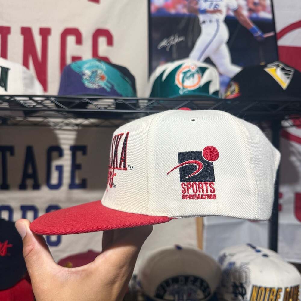 Vintage Sports Specialties Laser Nebraska Cornhuskers Snapback Hat - Picture 4 of 5